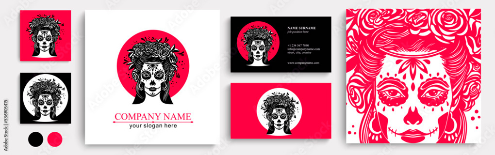 Dia de los muertos logo