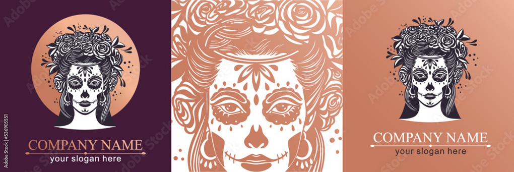 Dia de los muertos logo