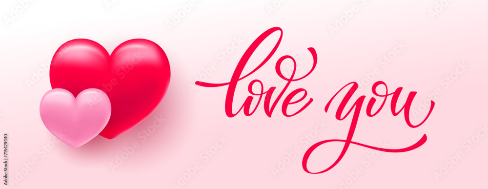 Love lettering Надпись Love