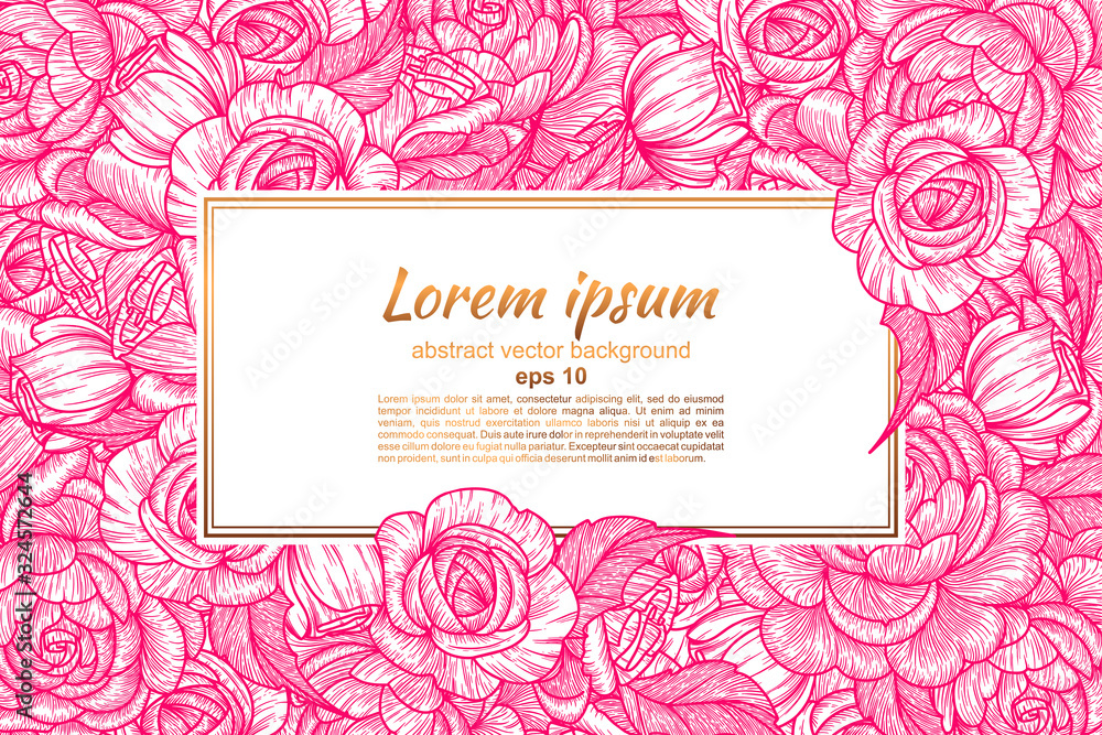 Roses illustration