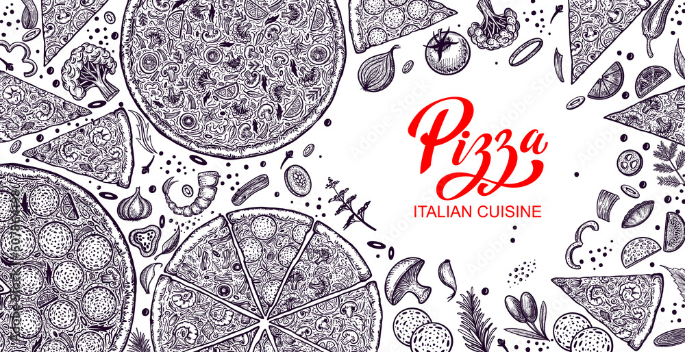 pizza illustration