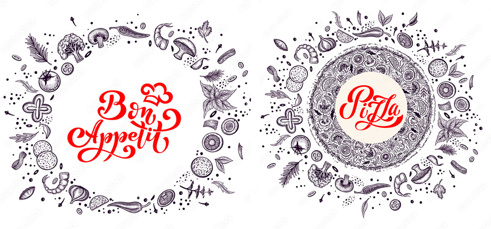 pizza illustration