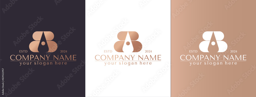 BAB monogram logo