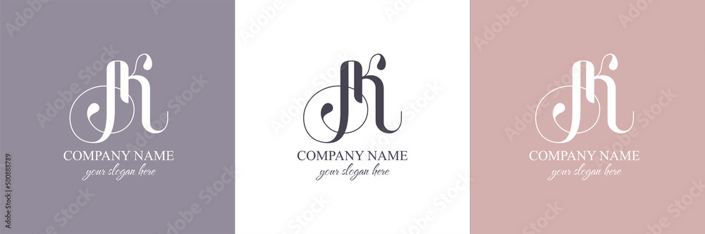 AK monogram logo